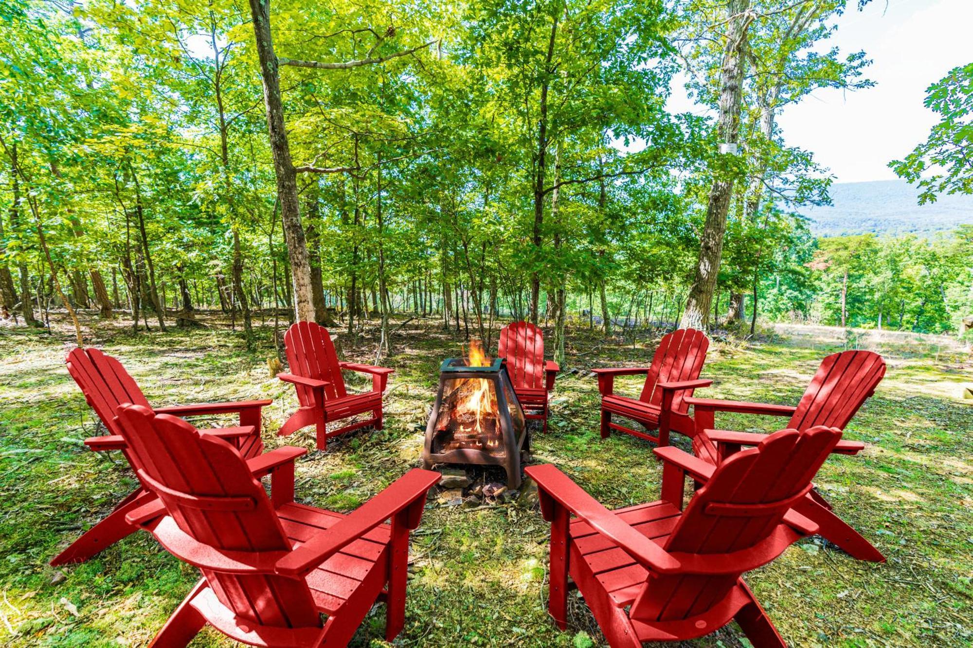 Great Views! A-Frame W Hot Tub, Grill & Fire Pit Villa Morton Grove Exterior photo